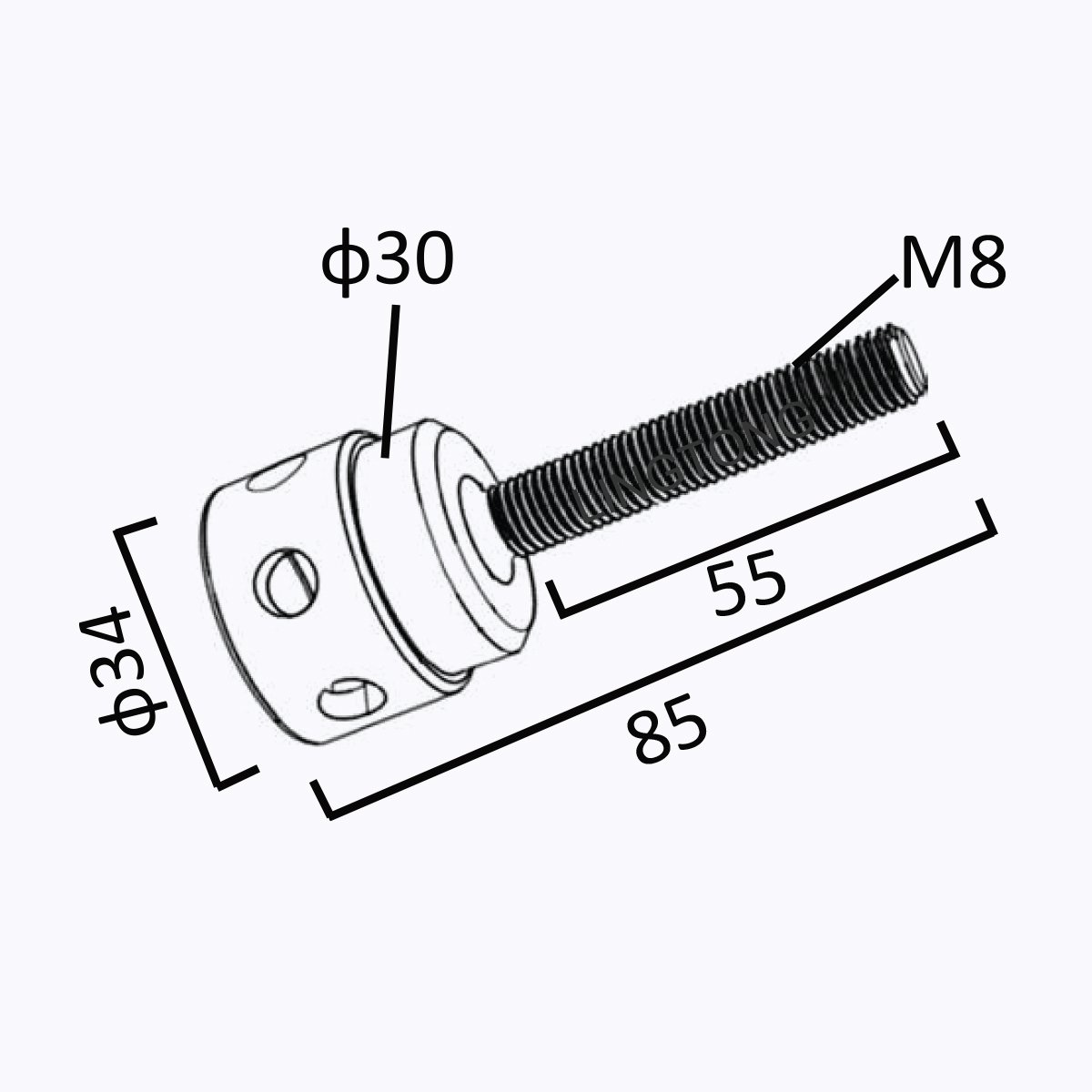 Xpowall+ 85 mm Connector