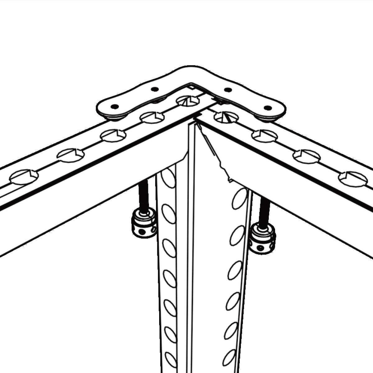 Xpowall+ 2x2 L Connector