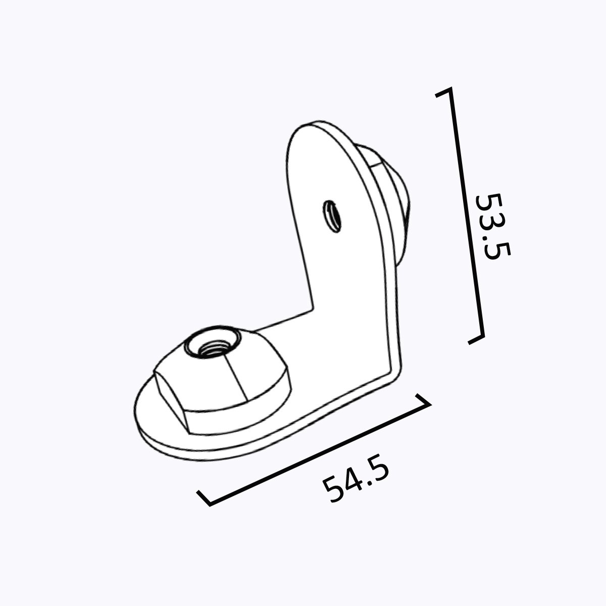 Xpowall+ 1x1 XY Inside Connector