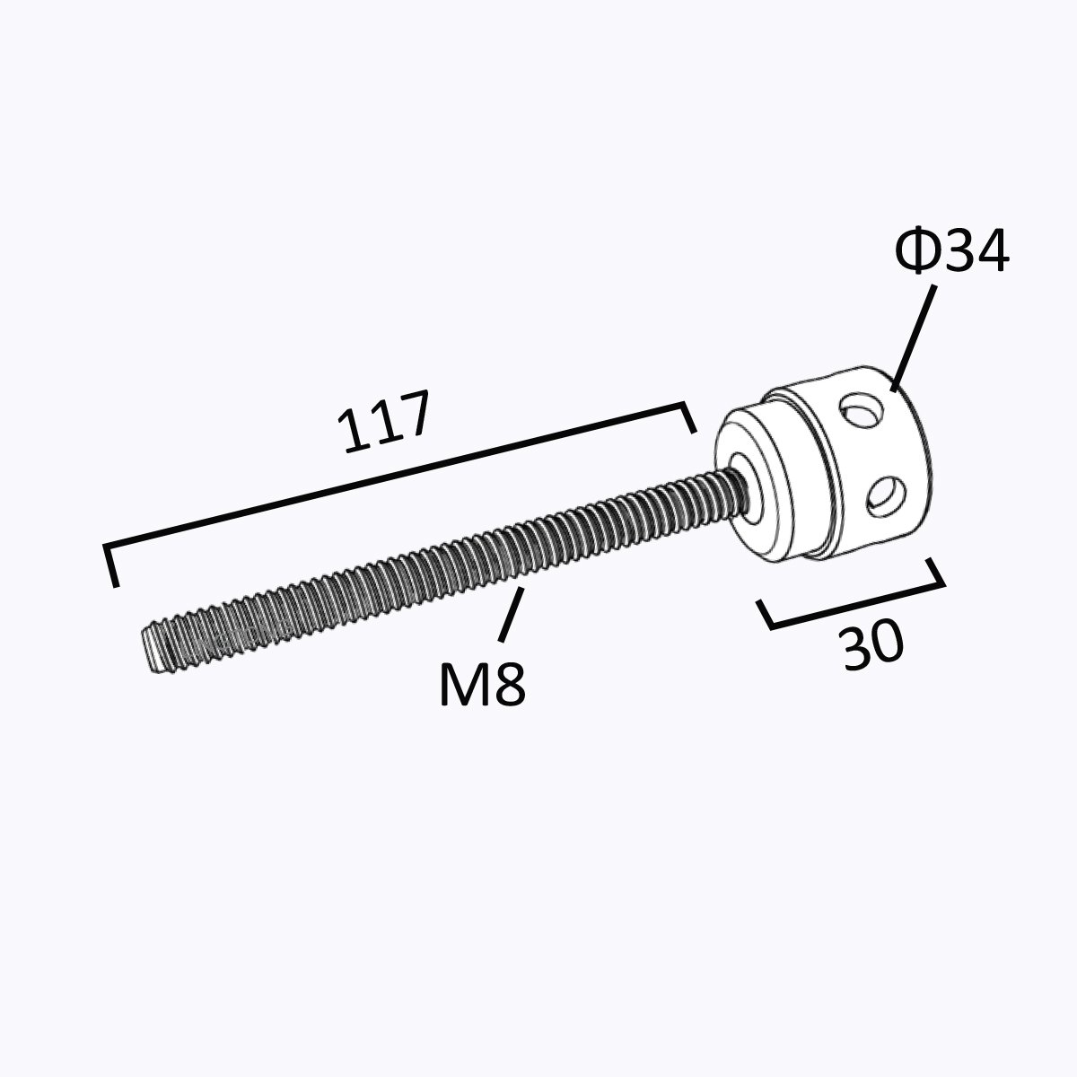 Xpowall+ 147 mm Bolt
