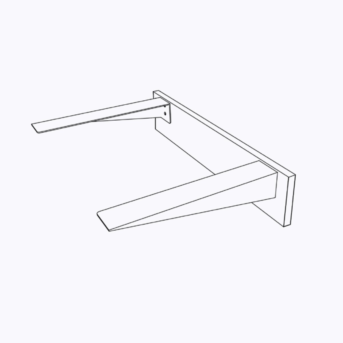 Xpowall+ Wide Shelf Accessories