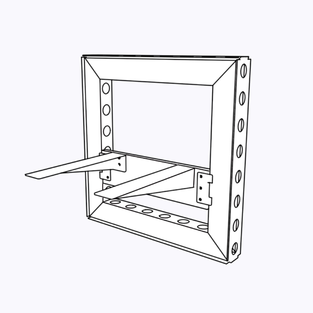 Xpowall+ Wide Shelf Accessories