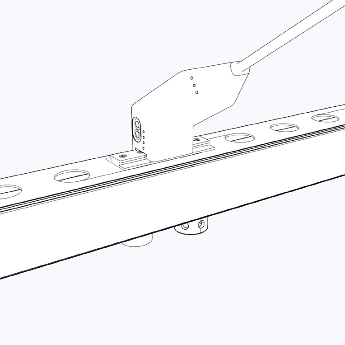 XpoWall+ Light Fixture