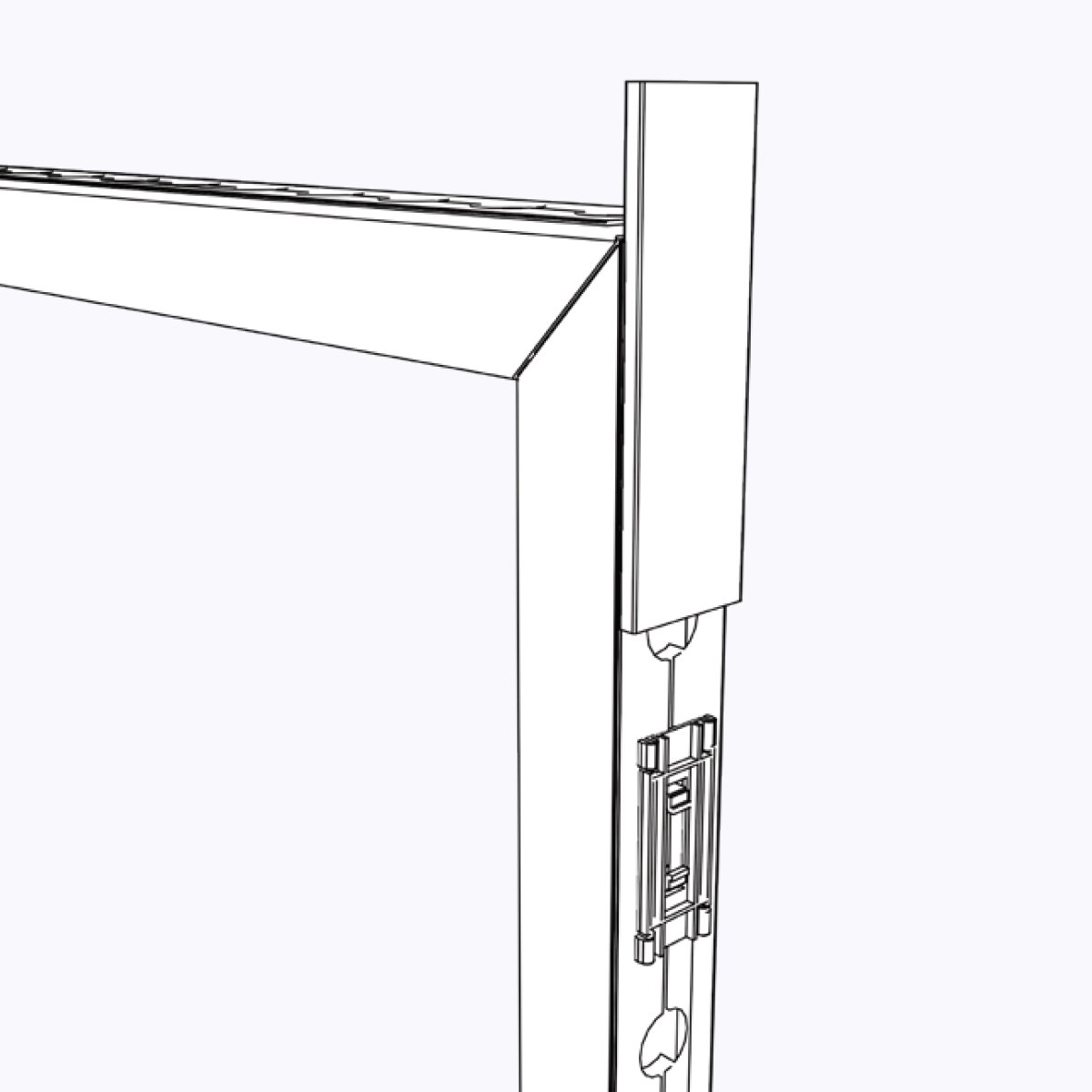 XpoWall+ Cover Connector