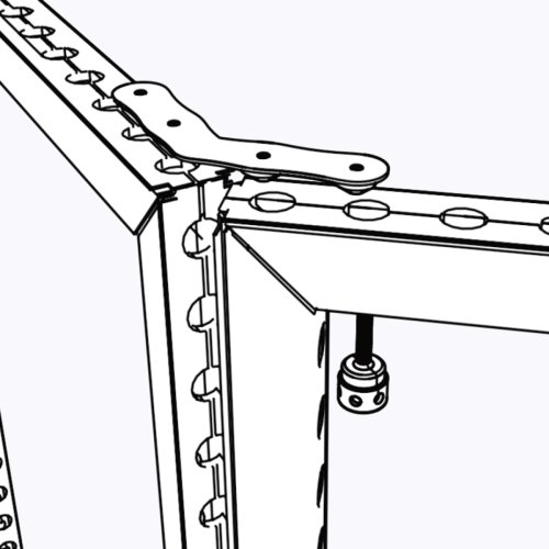 Xpowall+ 2x2 135° L Connector Thumb