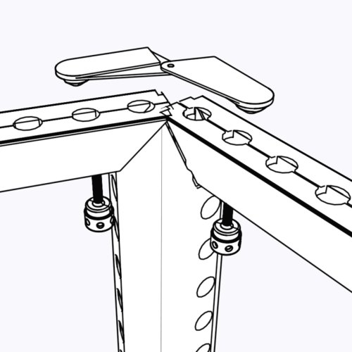 Xpowall+ 2x2 Free Angle Connector Thumb