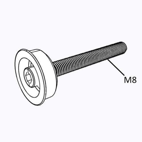 Xpowall+ Door Corner Connector Bolt Thumb