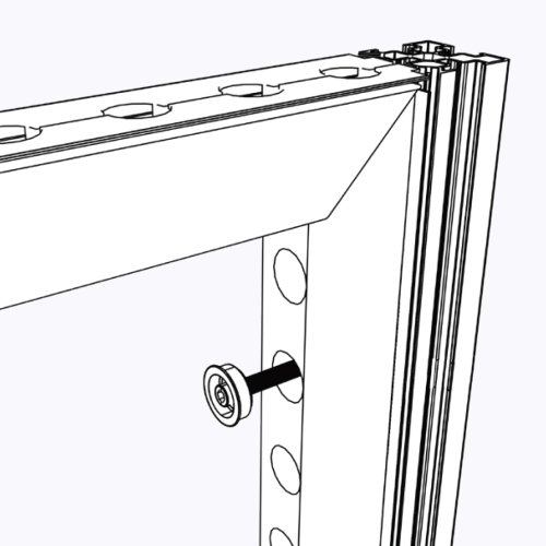 Xpowall+ Door Corner Connector Bolt Thumb