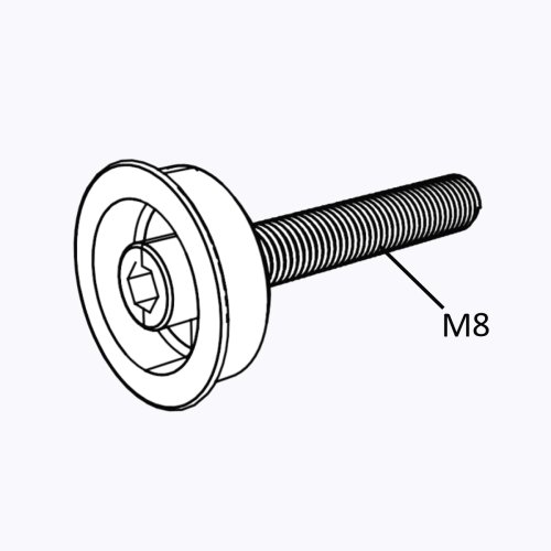 Xpowall+ Door Connector Bolt Thumb