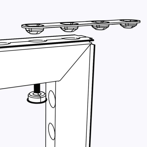 Xpowall+ Door Connector Bolt Thumb
