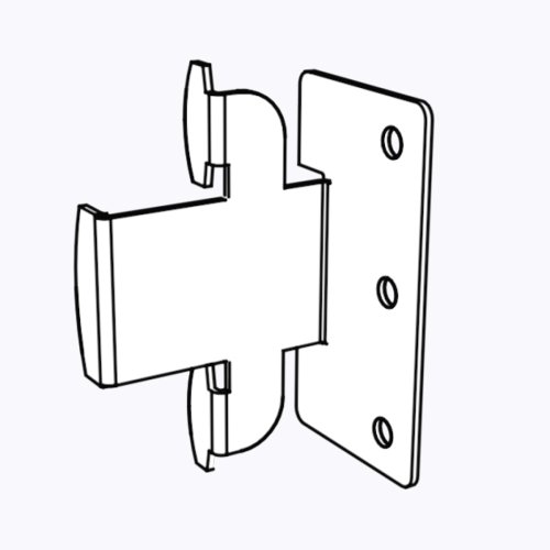 XpoWall Plus 86mm Fixing Bracket Thumb